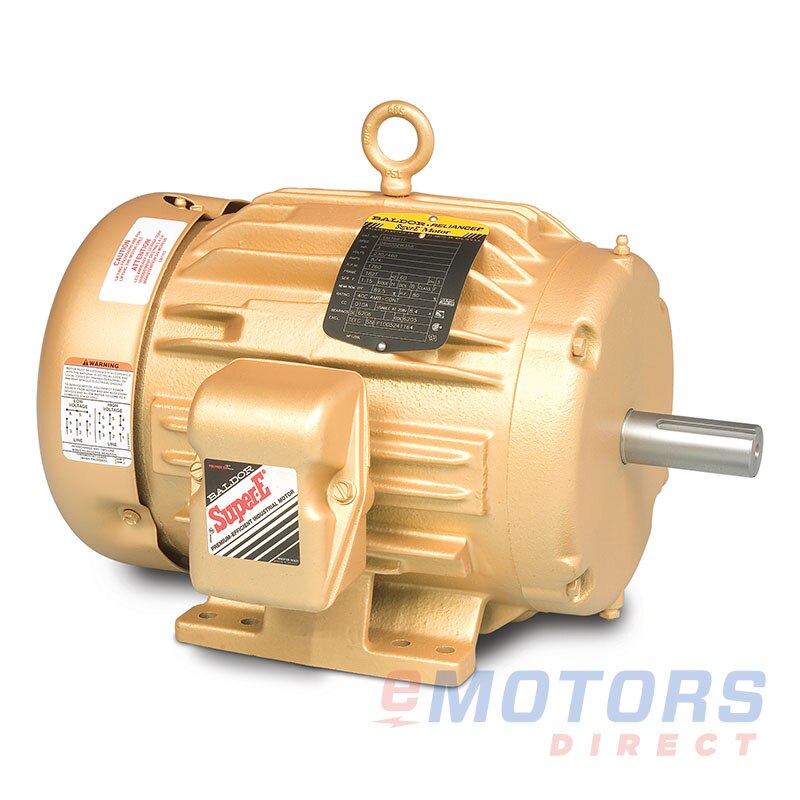 Baldor EM3774T-5 10HP 1760 215T TEFC | eMotors Direct Baldor EM3774T-5 10HP 1760 215T TEFC | eMotors Direct